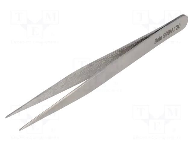 Tweezers; Tweezers len: 120mm; universal BETA BE999A/120