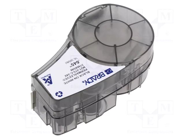 Heat shrink sleeve; 2.13m; white; Character colour: black BRADY BRADY-110926