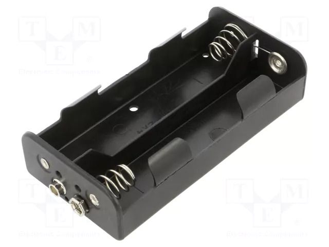 Holder; C,R14; Batt.no: 4; 6F22 type; black GOOBAY GOOBAY-11457