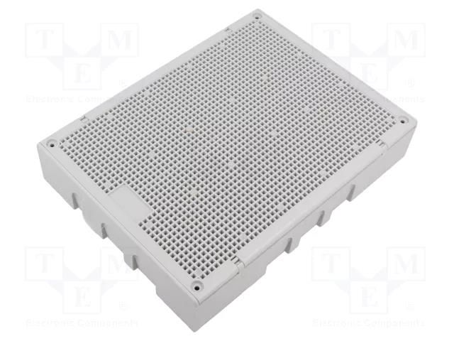 Enclosure: wall mounting; X: 150mm; Y: 200mm; BEEBOX; light grey SCAME SCAME-639.1040