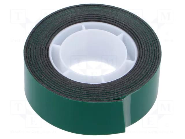 Fastening tape; double-sided; W: 19mm; L: 1.5m; Adhesive: acrylic EUROTAPE DALPO-19/1.5OUT