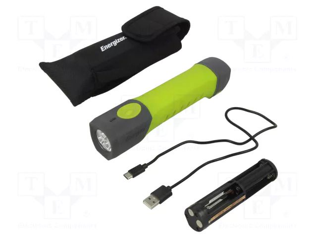 Torch: LED; IP67; dustproof enclosure,waterproof; 1000lm; 15h ENERGIZER EG-PRO-HCRIF-6AAA