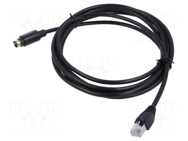 Communication cable; XBTZ; DIN mini,RJ45; Modbus,Uni-Telway SCHNEIDER ELECTRIC XBTZ9780