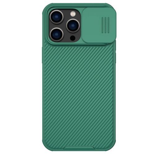 Nillkin CamShield Pro Case iPhone 14 Pro Max Armored Cover Camera Protector Green, Nillkin 6902048248403 6902048248403