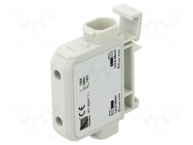 Splice terminal: distribution block; 125A; 1kV; screw terminal PAWBOL PE.4145/CU
