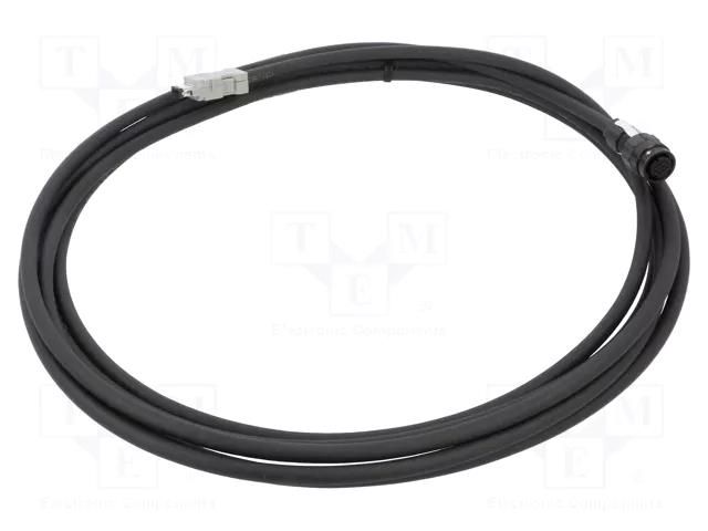 Accessories: Connection lead; Standard: Omron; Accurax G5; signal OMRON R88A-CRKC005NR-E