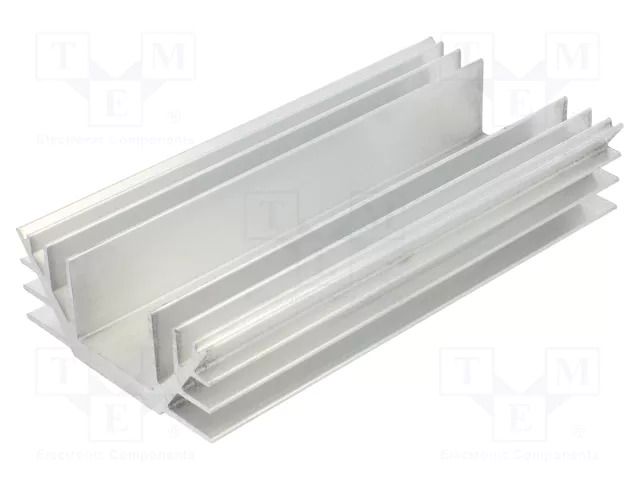 Heatsink: extruded; U; L: 150mm; W: 74mm; H: 30mm; aluminium  RAD-A4240/150
