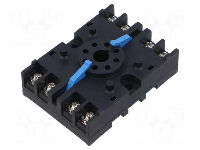 Relays accessories: socket; PIN: 8; for DIN rail mounting AUTONICS PS-08-N