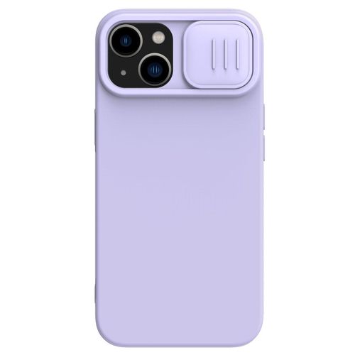 Nillkin CamShield Silky Silicone Case iPhone 14 Plus Case with Camera Protector Purple, Nillkin 6902048249325 6902048249325