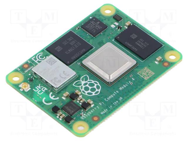 Kit: SOM; RPI CM4 CM4102016 2GB RAM 16GB EMMC BLE; Cortex A72 RASPBERRY PI SC0669