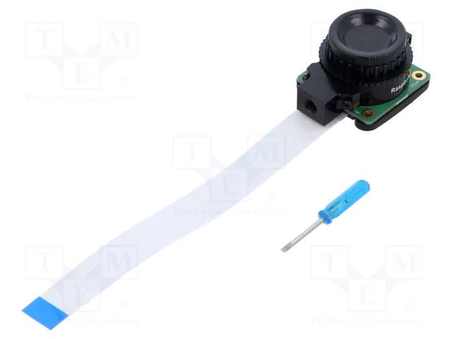 Accessories: camera; Comp: Sony IMX296; 38x38x19.8mm; 1.58Mpx RASPBERRY PI SC1222