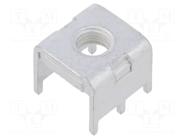 Terminal: screw terminal; THT,screw terminal; copper; tinned AMPHENOL ANYTEK AMT0680001DB0000G