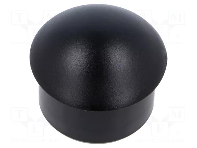Stopper; polyamide; black; Entrelec; Ø: 27.3mm; Size: 32; L: 15.8mm TE Connectivity 1SNG610069R0000