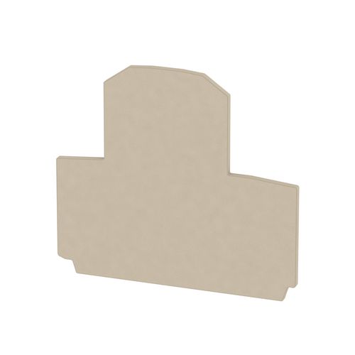 End plate (terminals), 60 mm x 1.5 mm, dark beige Weidmuller 1084000000 04032248127351