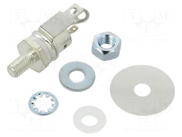 Thyristor: stud; 200V; Ifmax: 35A; Igt: 30mA; TO48; screw; Ifsm: 300A NTE Electronics NTE5562