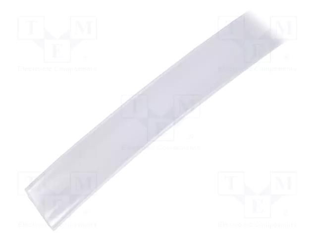 Heat shrink sleeve; glueless; 2: 1; 9.5mm; transparent; reel TASKER GTB9548-TR