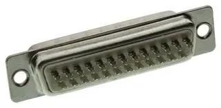 CONNECTOR, D SUB, PLUG, SOLDER, 25WAY 5501-25PA-02-F1