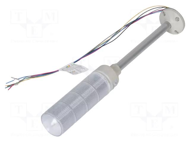 Signalling column; red/orange/green/blue; LED; 24VDC; 24VAC; IP42 SCHNEIDER ELECTRIC XVGB4SH