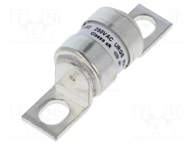 Fuse: fuse; 60A; 250VAC; gR; ceramic,cylindrical,industrial MERSEN W076655