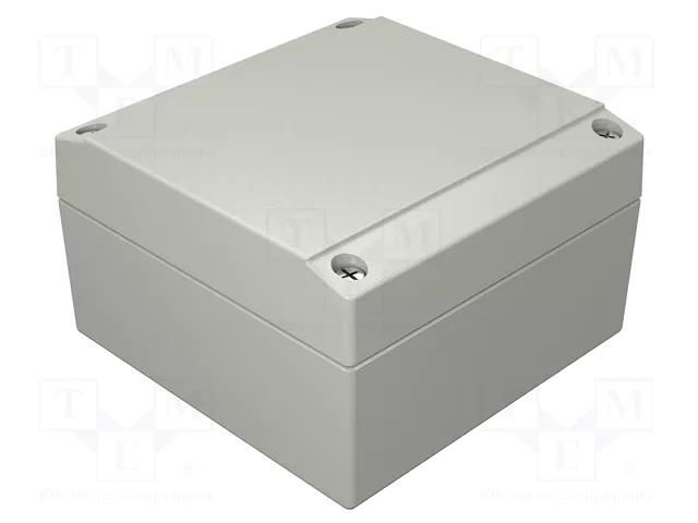 Enclosure: multipurpose; X: 100mm; Y: 100mm; Z: 61mm; Aluform; IP66 ROSE ROSE-04101006