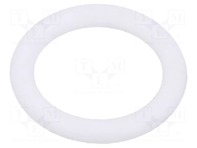 O-ring gasket; silicone; Thk: 3mm; Øint: 16mm; white; -60÷160°C ORING USZCZELNIENIA TECHNICZNE O-16X3-SI-WH