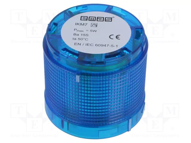 Blue; IK; Automation module: light signaller EMAS T0-IKM7M