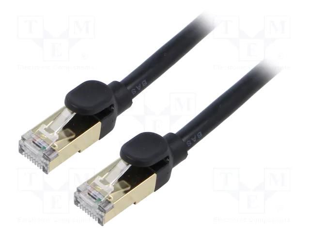 Patch cord; RJ45 plug,both sides; F/UTP; 7; stranded; Cu; PVC; 1.5m BASEUS WKJS010201