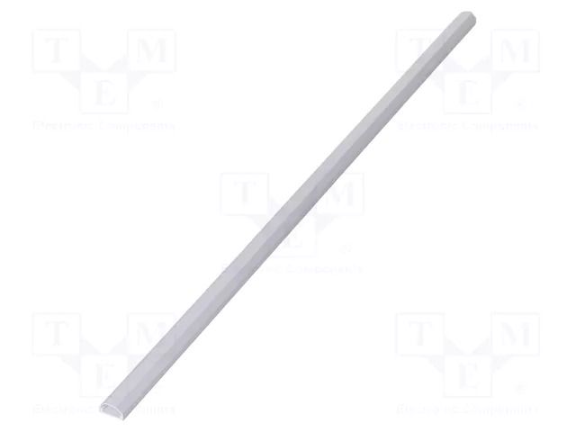 Closed cable trunkings; white; L: 1.1m; W: 33mm; H: 18mm; aluminium GOOBAY GOOBAY-90727