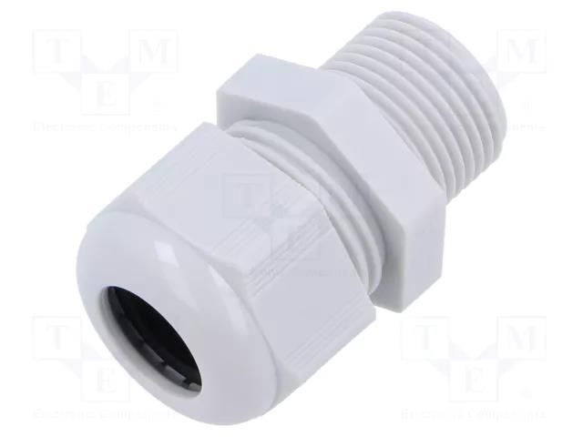 Cable gland; without nut,with long thread; M25; 1.5; IP68 TE Connectivity 1SNG601097R0000