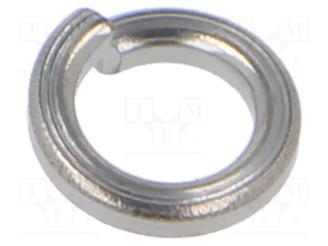 Washer; spring; M4; D=7mm; h=1.2mm; A2 stainless steel; DIN 7980 BOSSARD B4/BN5258