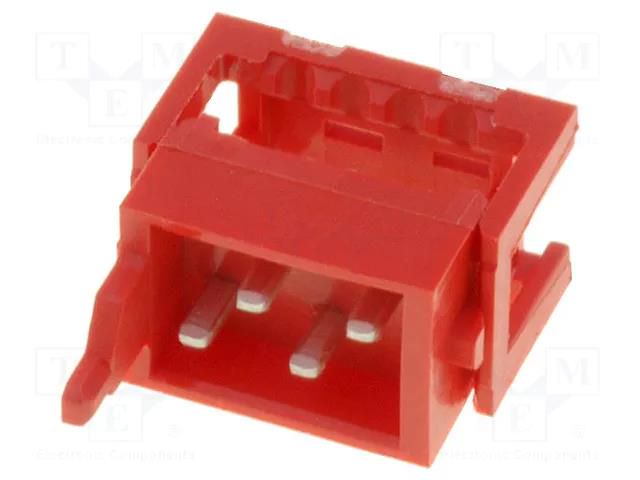 Micro-MaTch; plug; male; PIN: 4; IDC; for ribbon cable; 2x2; 1.27mm TE Connectivity AMP-215083-4