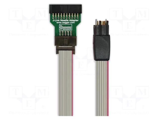 Adapter: extension module; 10pin with test probe,JTAG 20pin SEGGER MICROCONTROLLER 10PINNEEDLEADAPTER