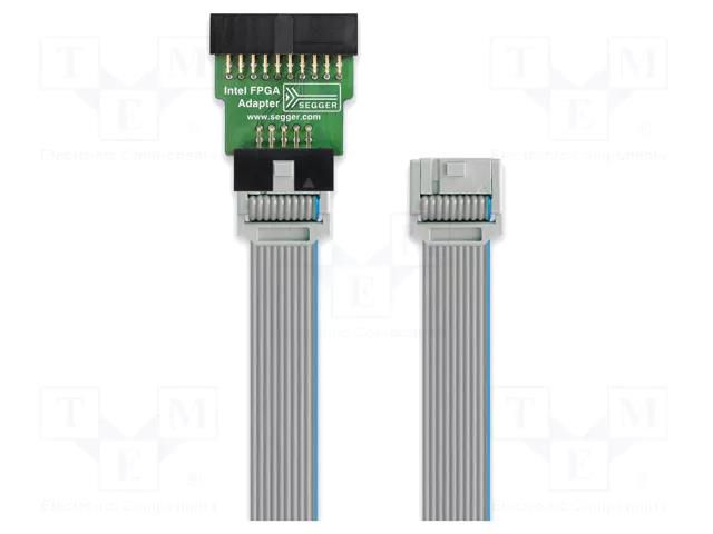 Adapter: extension module; 10pin 0,1",JTAG 20pin SEGGER MICROCONTROLLER INTEL-FPGA-ADAPTER