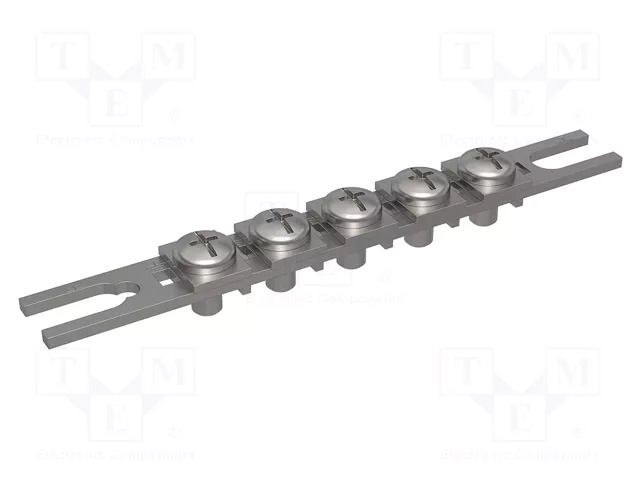 Earthing rail; W: 12mm; L: 263mm ROSE ROSE-10062009