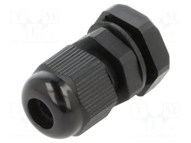 Cable gland; PG7; polyamide; light grey KRADEX ZCG-PG7-6-PA66