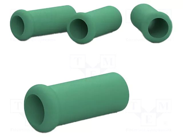 Holder; for  soldering iron; 4pcs; Ø: 9mm; rubber; L: 29.5mm; green JBC TOOLS JBC-B3605