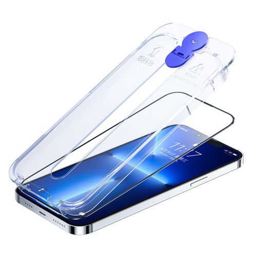 Joyroom Knight glass for iPhone 14 Pro with mounting kit transparent (JR-H10), Joyroom 6956116729820 6956116729820