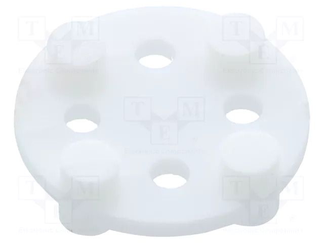 Insulating distance; polyamide; 2.5mm; natural; UL94V-2; TO5 BIVAR 514-100