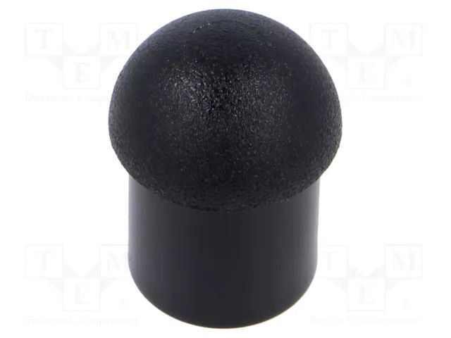 Stopper; polyamide; black; Entrelec; Ø: 13mm; Size: 16; L: 14mm TE Connectivity 1SNG610033R0000