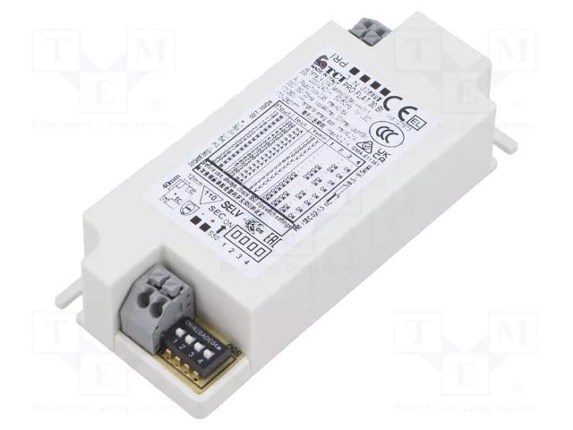 Power supply: switching; LED; 5÷44VDC; 350÷725mA; 220÷240VAC; IP20 TCI 127573