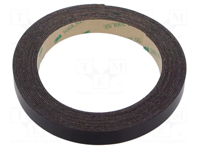 Tape: magnetic; W: 12mm; L: 5m; Thk: 0.84mm; acrylic; brown; -40÷71°C 3M 3M-1316-12-5