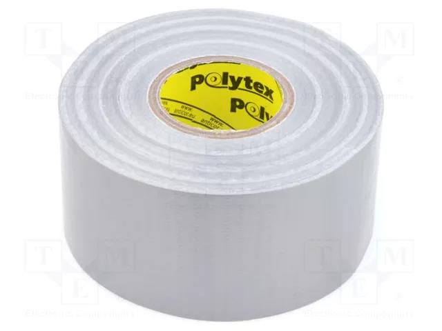 Tape: duct; W: 48mm; L: 25m; Thk: 0.23mm; silver; natural caoutchouc ANTICOR ANC-111-48-25M