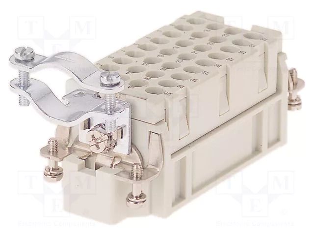 Cable clamp; ZUGENTLASTUNGSSCHELLE-GEW F.KON HARTING 09000005339