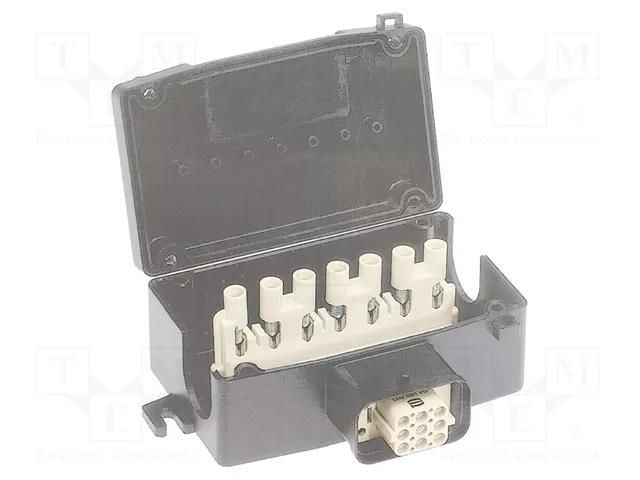 Han-Power S with 1x Han Q8/0; 2.5-4 mm² HARTING 09120084801
