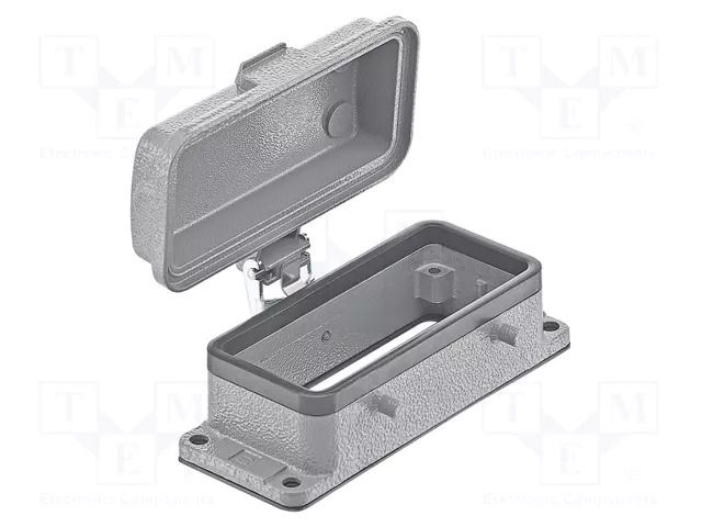 Han 16B-HBM 4pegs cover metal HARTING 09300160317
