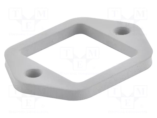 Gasket; Han® M; zinc alloy; Gasket: FPM; Colour: black; -40÷125°C HARTING 09370009912