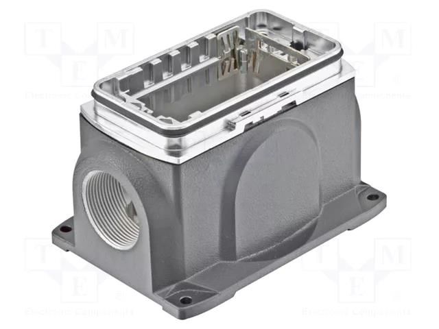 Han Yellock 30HSM 1xM32 with bulkhead h. HARTING 11123001212
