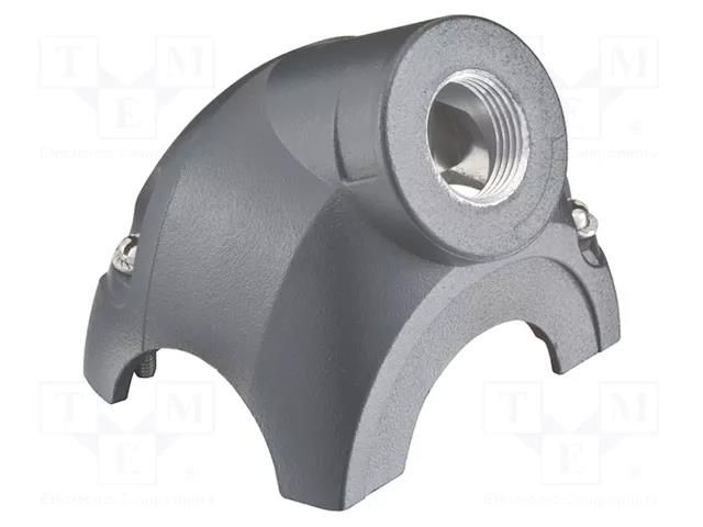 Han-Yellock 30 Hood-M20 angled HARTING 11123001600