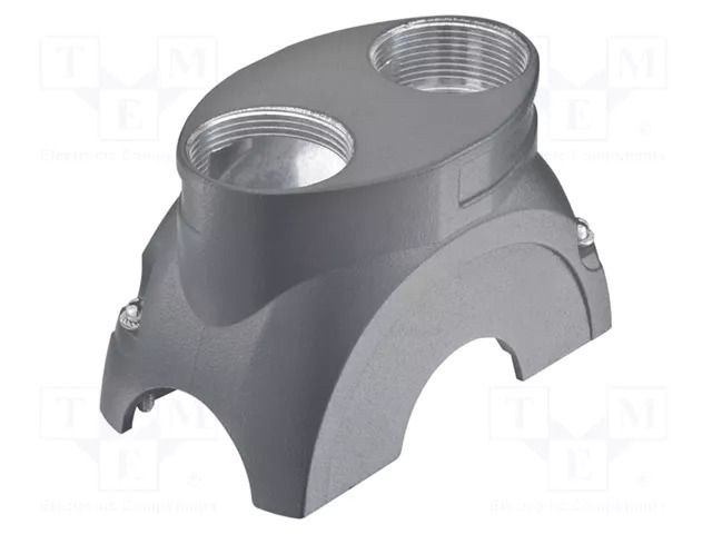 Enclosure for connectors: HDC; Gland: M25 HARTING 11126001411