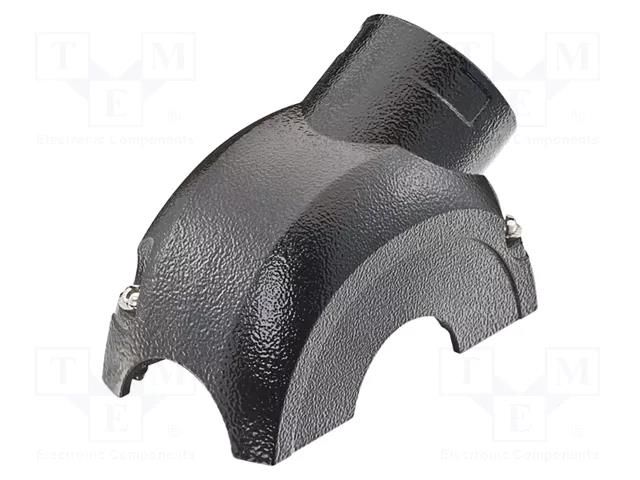 Han-Yellock 60M-hood-M32 side entry HARTING 11136001502